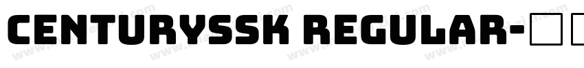 CenturySSK Regular字体转换